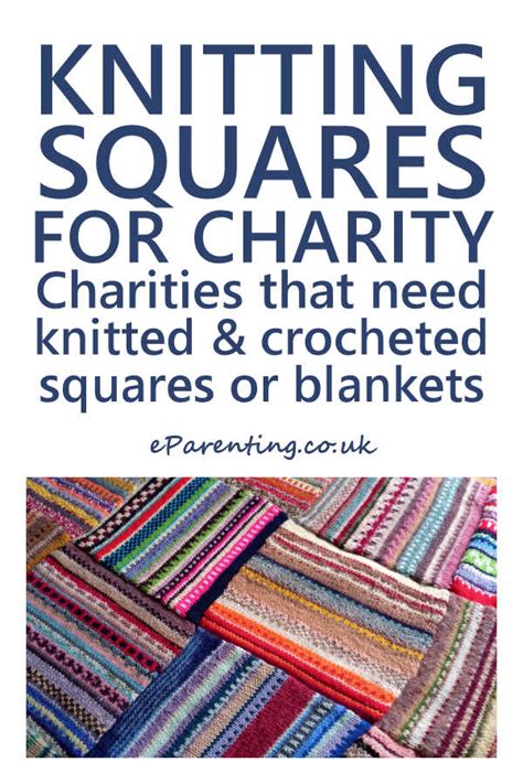 knit a square for charity